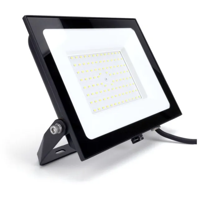 Integral LED Bouwlamp 100W 4000K Koel Wit 10000lm Zwart IP65 | Geen fitting | 100 watt | 25.000 Branduren