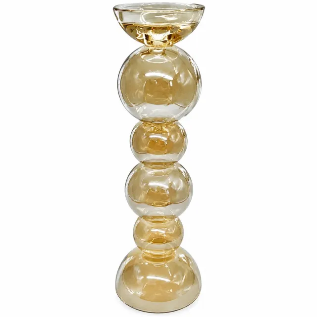 Colmore by Diga kaarshouder-Alouette-kristalglas-Gold luster-12x38cm