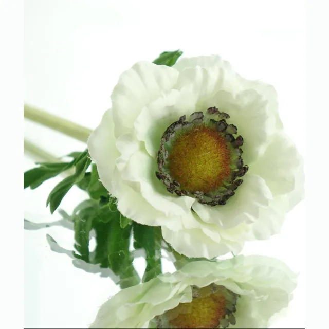 Deko Florale anemoon crème 38 cm - kunstbloem Creme