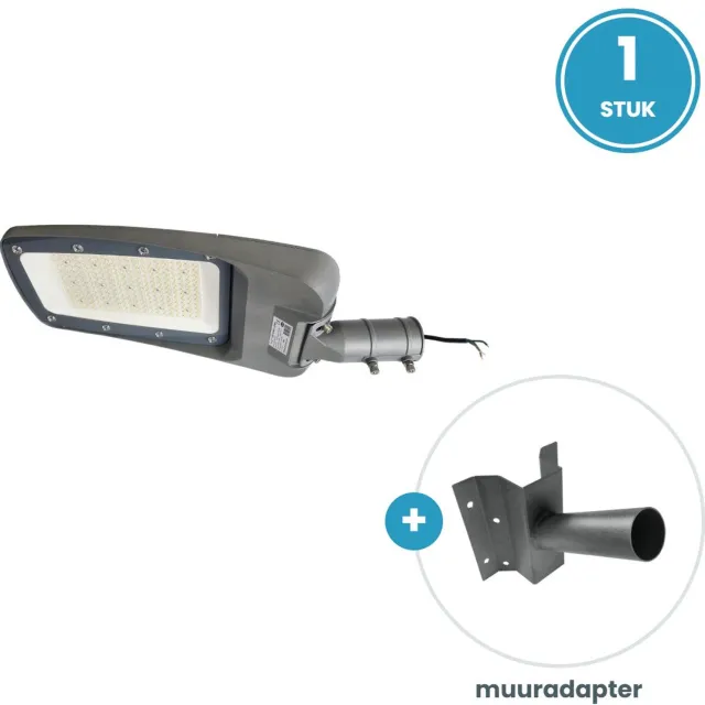 Tsong LED Straatverlichting 150W 25500lm - Koelwit 4000K - IP66 - Incl. muuradapter - 230V