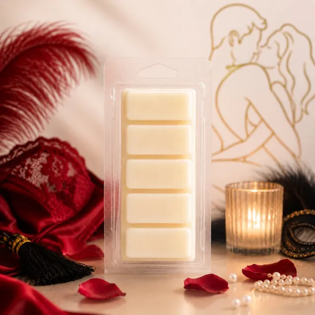 Anna's Geurenhuisje Waxmelts Sensueel - Snapbar - 55 gram - Sojawas - Handmade - Dierproefvrij - Vegan - Huisparfum - Voor in geurbrander - Waxbrander - Geur in huis - Wax melt - Geurkaars - Parfum Creme
