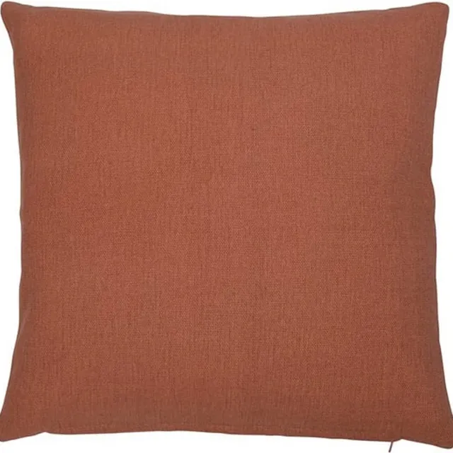 line & more Solid kussen bruin 45x45cm