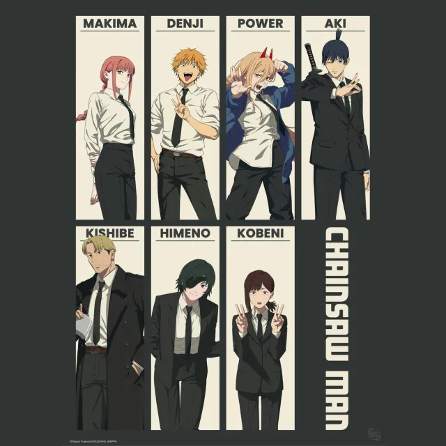 ABYSTYLE Poster Chainsaw Man - Devil Hunters 38x52cm Divers