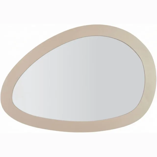 Mauro Ferretti Spiegel Saturno Dove Grey 71×1,5×48 cm Duifgrijs Grijs