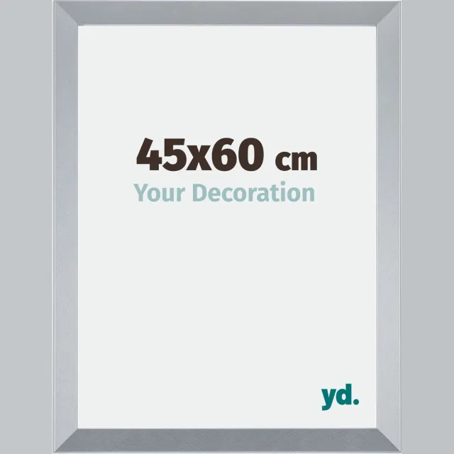 yd. Your Decoration - Fotolijst 45x60 cm - MDF - Zilver Glans - Catania