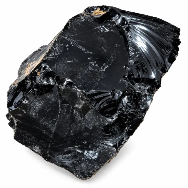 S4H Ruwe Zwarte Obsidiaan XXL – 6 kg – Premium Natuurlijke Edelsteen – Grote Ruwe Obsidiaan – Uniek Decoratiestuk & Verzamelsteen Zwart 6 kg