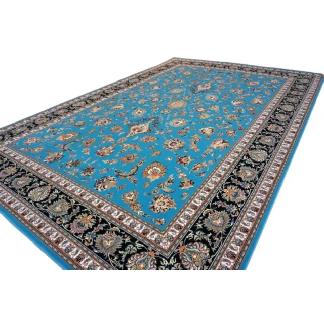 SusaStyle Perzisch Vloerkleed – Afshan Blue – Tapijt blauw