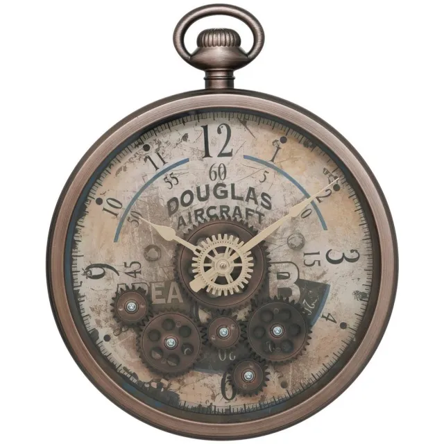 Atmosphera Créateur d'intérieur® Klok AWA Marron