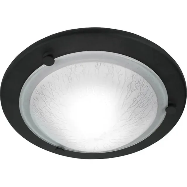 Elstead Lighting LED Plafondlamp Berwick | 1X E27 Max 60W | Dimbaar | Black Geen