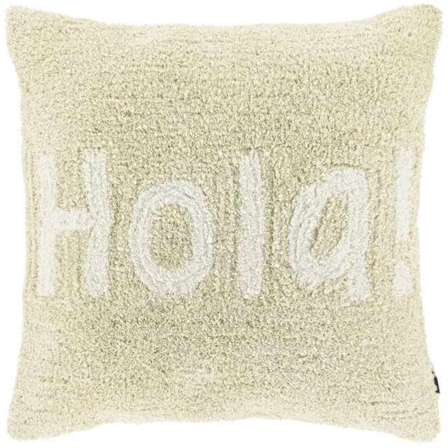 Unique Living Sierkussen Hola - Dove White - 45x45cm Wit