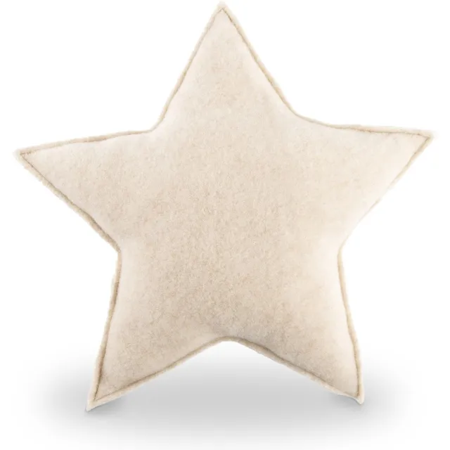 Alwero kussen ster beige