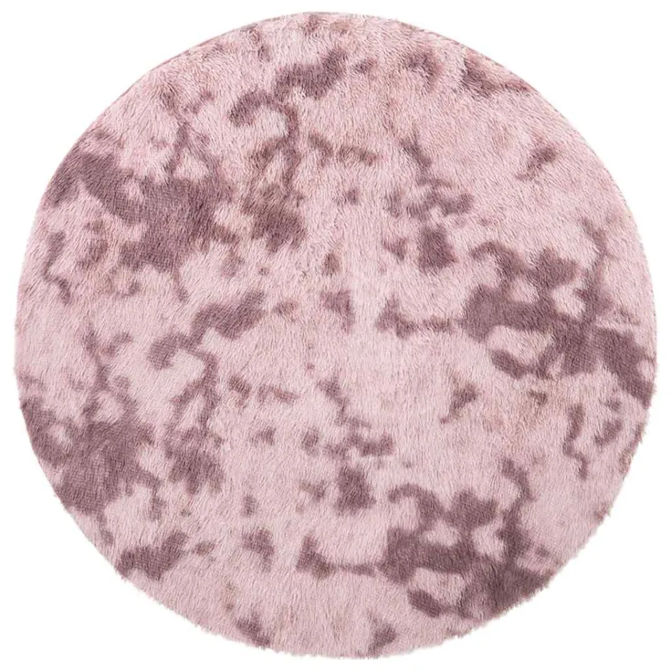 vidaXL Hoogpolig vloerkleed NAVARRA polyester stoffig roze, foto 6