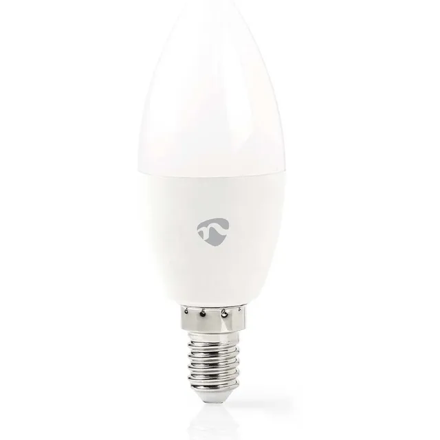 Nedis SmartLife Multicolour Lamp - Zigbee 3.0 - E14 - 470 lm - 4.90 W - RGB / Warm tot Koel Wit - 2200 - 6500 K - Android / IOS - Kaars - 1 Stuks