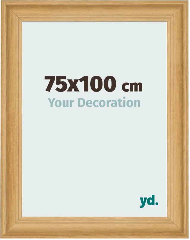 yd. Your Decoration - Fotolijst 75x100 cm - MDF - Dennen Houtnerf - Lazio