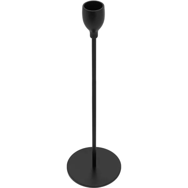 Altom Design Metalen Kaarsenhouder Zwart - 23 cm