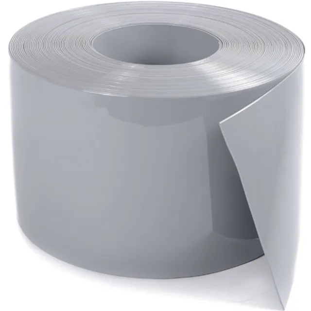 Rubbermagazijn Strokengordijn - PVC - Grijs - 300x3mm - Lengte 50 meter - Koelcellen. Vitrines-15°C en + 50°C