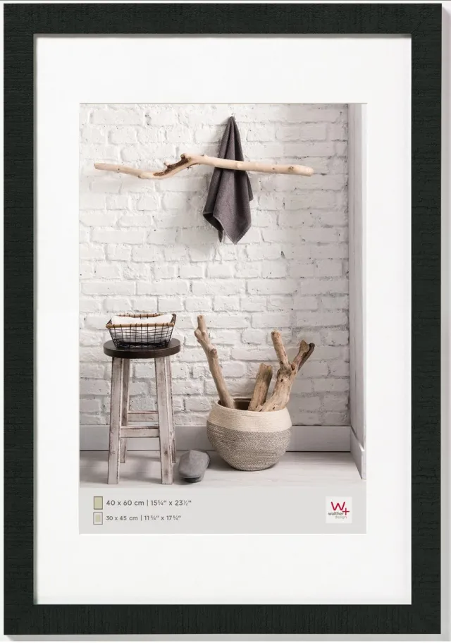 Walther Home - Houten lijst - Fotoformaat 40x60 cm - Zwart