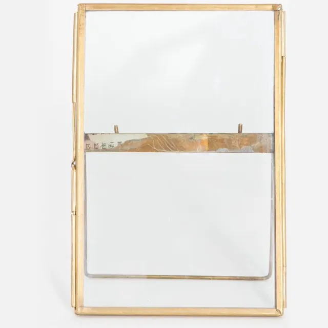 Sissy-Boy Fotolijst dubbel glas staand (15x9,5 cm) Goud