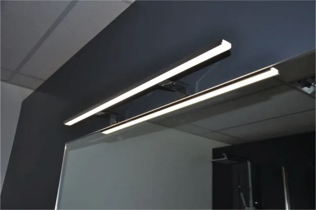 Wiesbaden Tigris Spiegellamp - LED-verlichting - 80 cm Helder / Transparant