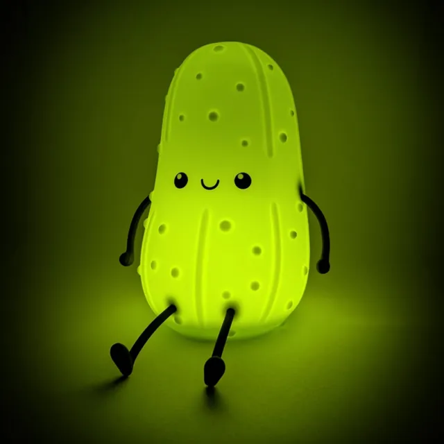 Gift Republic Lamp - Positive Pickle Groen