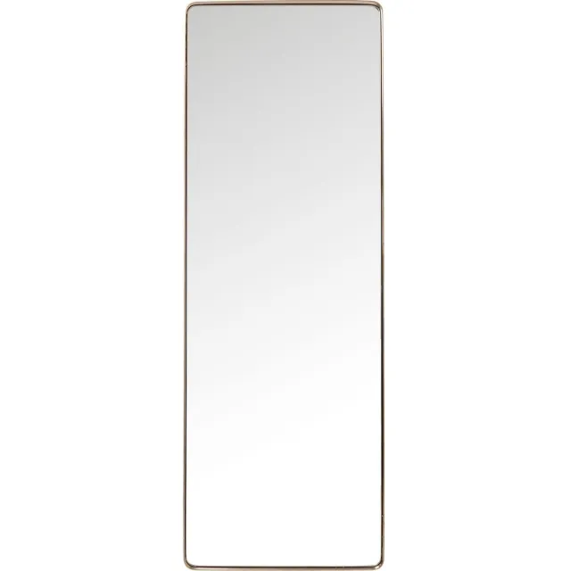 Kare Spiegel Curve Rectangular Copper 200x70cm Koper