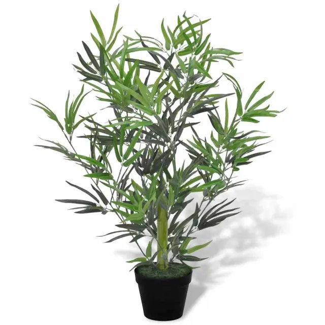 vidaXL Kunstboom met pot bamboe 80 cm Groen