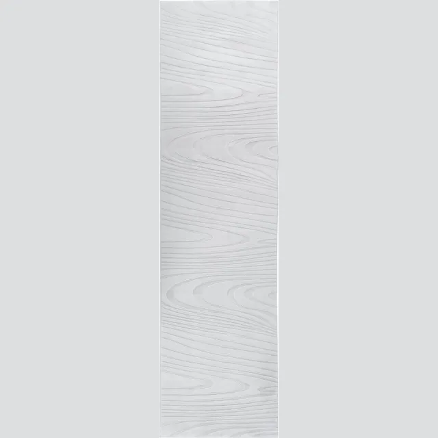 Beliani ONTAKE - Vloerkleed - Lichtgrijs - 80 x 300 cm - Kunstbont