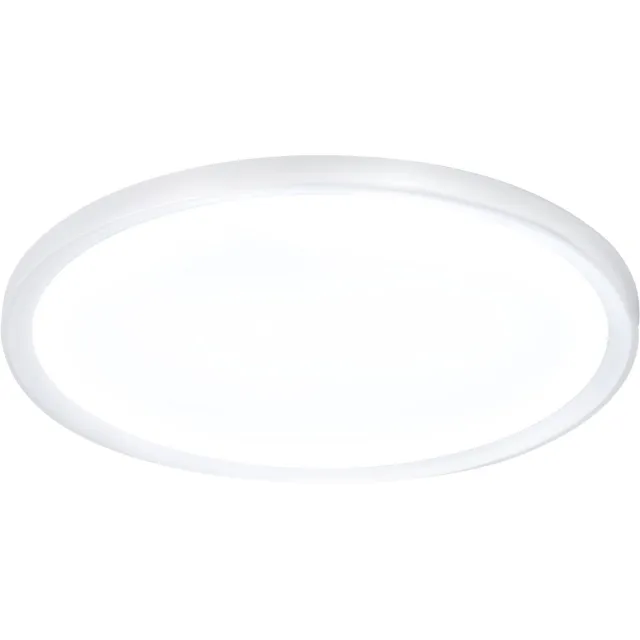 Aufun Led-Plafondlamp, Plat Rond, Wit, 72W 6000K-6500K, Ip44 Waterdicht, Moderne Badkamerlamp, Keukenlamp Voor Keuken, Badkamer, Slaapkamer, Gang, Kelder, Ø45 Cm Koel Wit