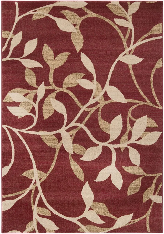 Surya Balsam vloerkleed vintage oosters bordeaux