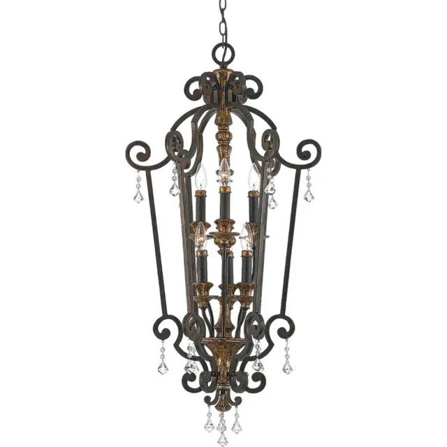 Steady Lighting Moderne Kroonluchter - Steady Lighting - Metaal - Modern - E14 - L: 52.1cm - Voor Binnen - Woonkamer - Eetkamer - Blauw