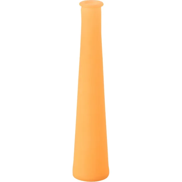 J-Line vaas Tube - glas - oranje - 31.5 cm hoog