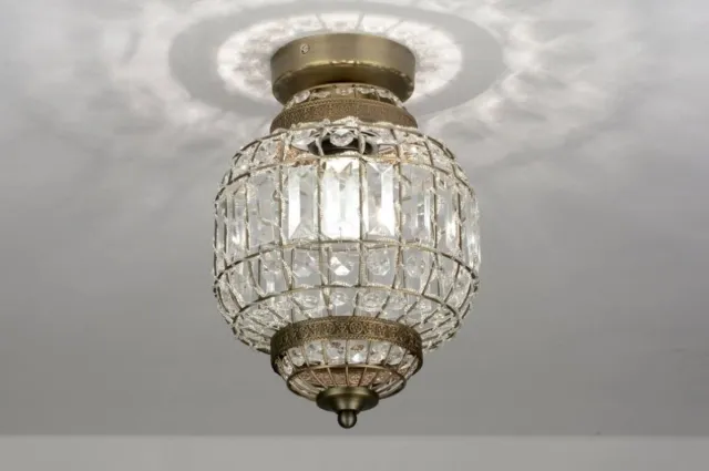 Lumidora Plafondlamp 71600 - Plafonniere - MO - E27 - Brons - Metaal - ⌀ 22 cm
