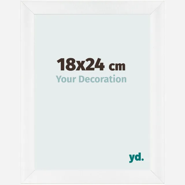 yd. Your Decoration - Fotolijst 18x24 cm - MDF - Wit Hoogglans - Pisa