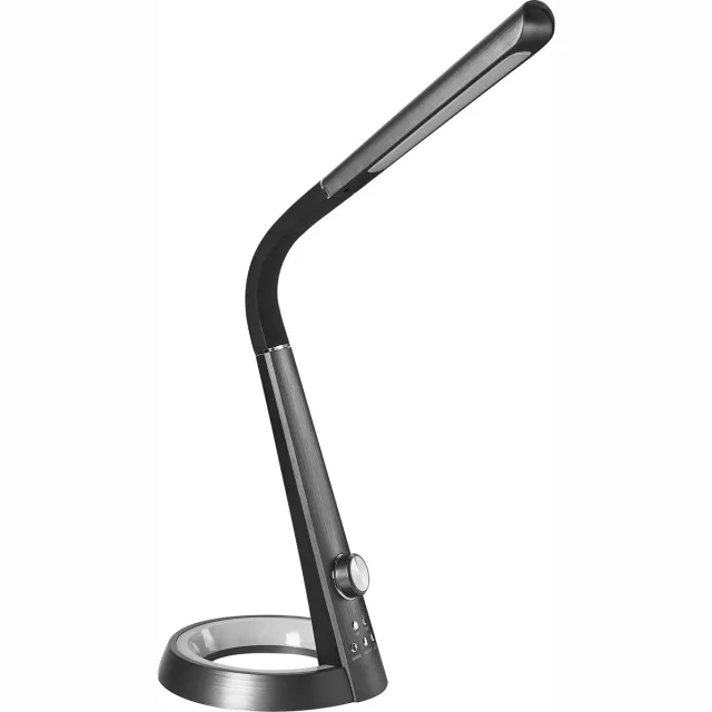 Beliani CANOPUS - Bureaulamp LED - Zwart - Synthetisch materiaal