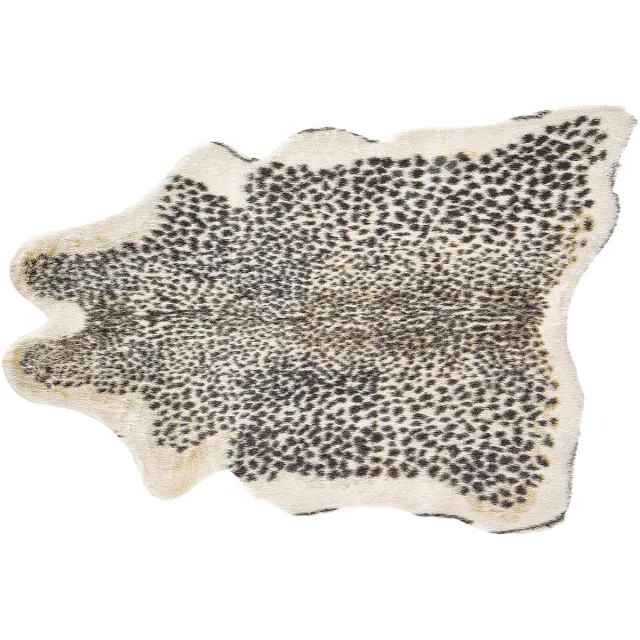 Beliani NAMBUNG - Schapenvel - Bruin - Acryl