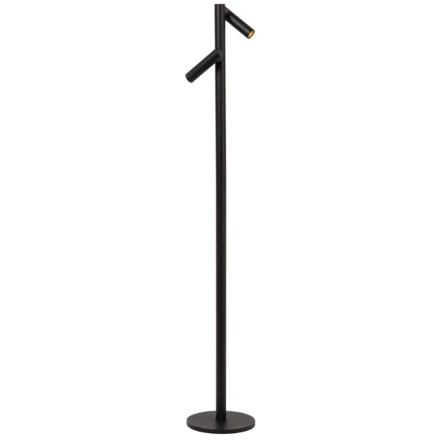 Lucide ANTRIM - Oplaadbare Leeslamp Binnen/Buiten - Accu/Batterij - LED Dimb. - 2x2,2W 2700K - IP54 - Met draadloos oplaadstation - Zwart