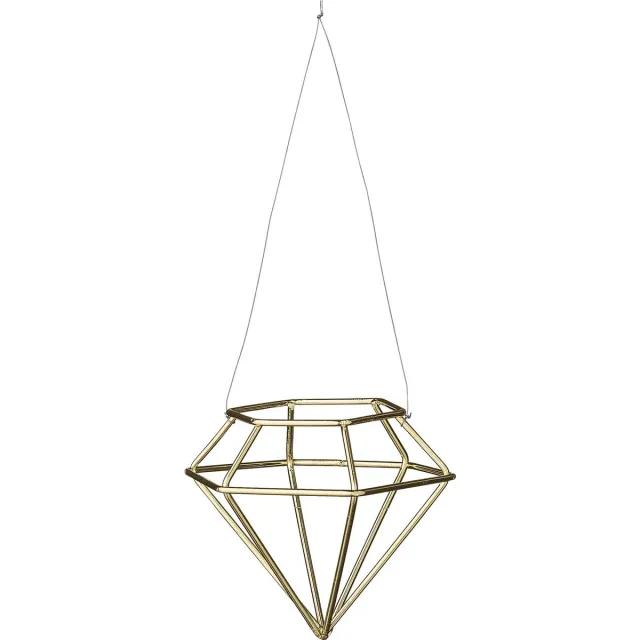 Bloomingville kersthanger Diamondshape Gold - Bloomingville multi