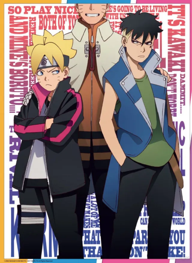 ABYSTYLE Poster Boruto - Boruto - and Kawaki 38x52cm Divers