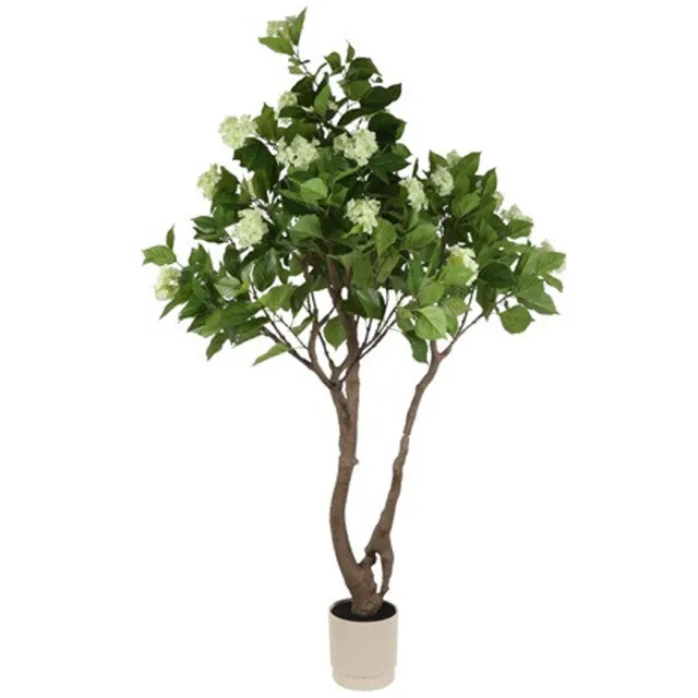 Countryfield Kunstplant Hydrangea real touch groen