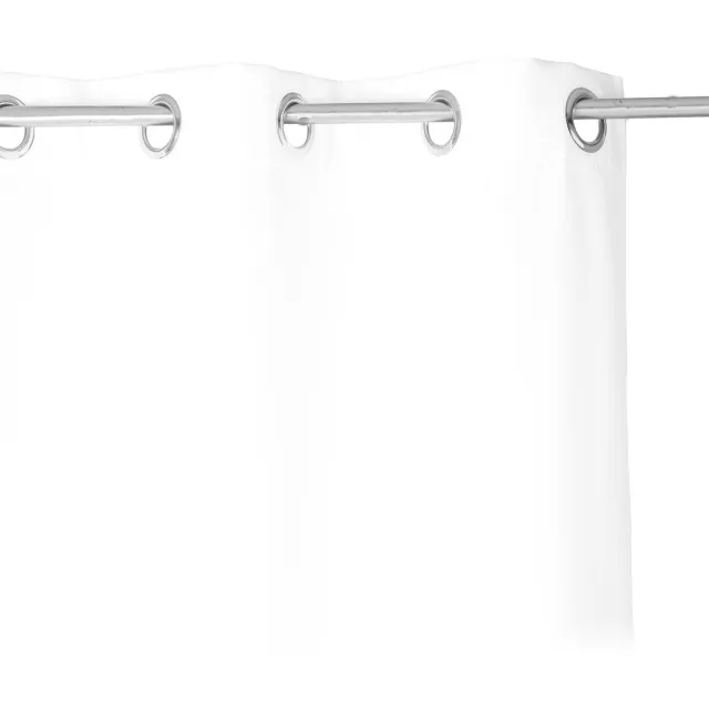 Atmosphera Isolerende Ivoor gordijn met 140 x 260 cm - gordijn raambekleding - gordijnen kant en klaar met haakjes ringen Ivoire