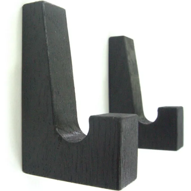 RHOOTZ Kapstokhaken - zwart - eiken - hout - model Curl van RHOOTZ