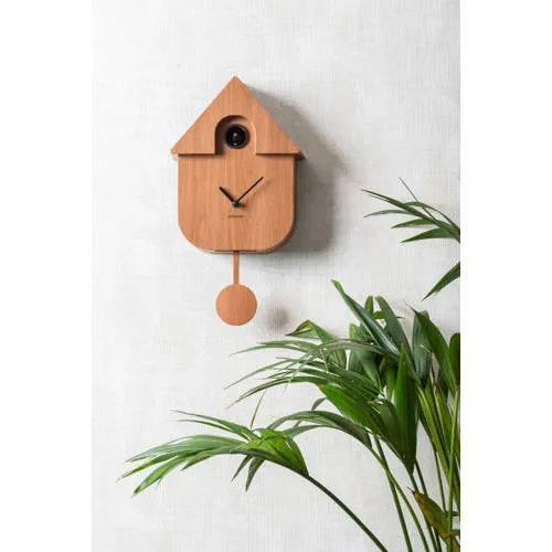 Karlsson Modern Cuckoo wandklok bruin, foto 3