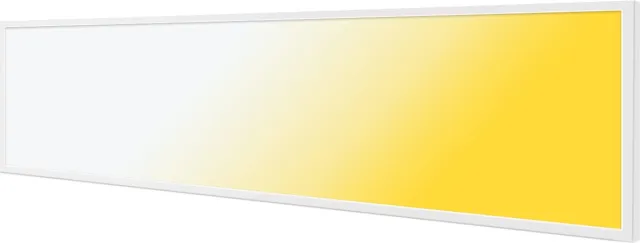 Velvalux LED Paneel 30x120 - Velvalux Lumis - LED Paneel Systeemplafond - Aanpasbare Kleur CCT - 40W - Inbouw - Rechthoek - Wit - Flikkervrij