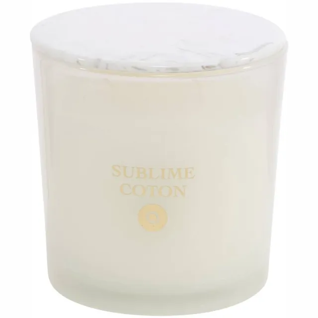 Atmosphera Créateur d'intérieur® Bougie parfumée Liana 320g Sublime coton Blanc