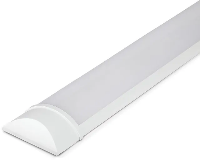 HOFTRONIC 6x HOFTRONIC - LED Batten 150cm - 50W 6000 Lumen - 6400K Daglicht wit - LED TL Armatuur - Voor werkplaats, schuur en als onderbouwverlichting - Incl. montageklemmen & quick connector - 5 jaar garantie