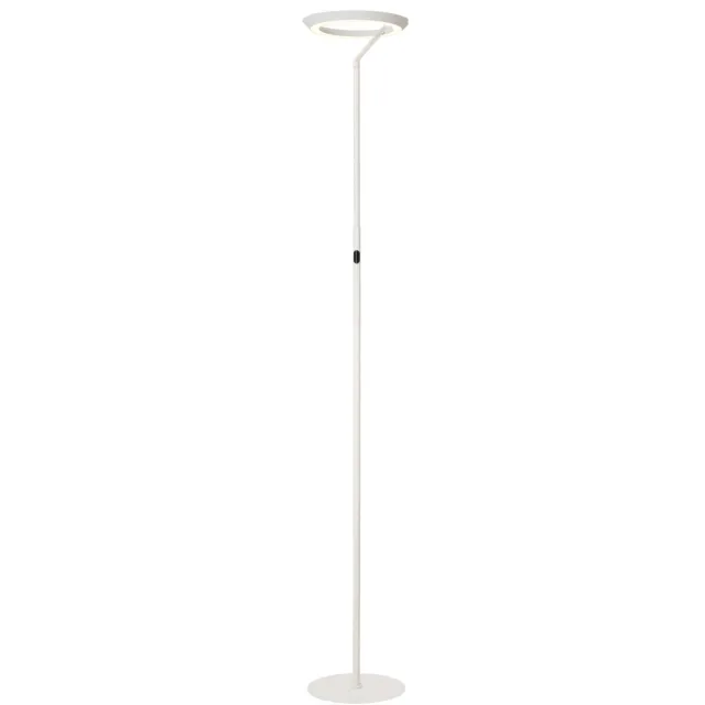 Lucide CELESTE - Vloerlamp - Ø28 cm - LED Dimb. - 1x21W 2700K - Wit