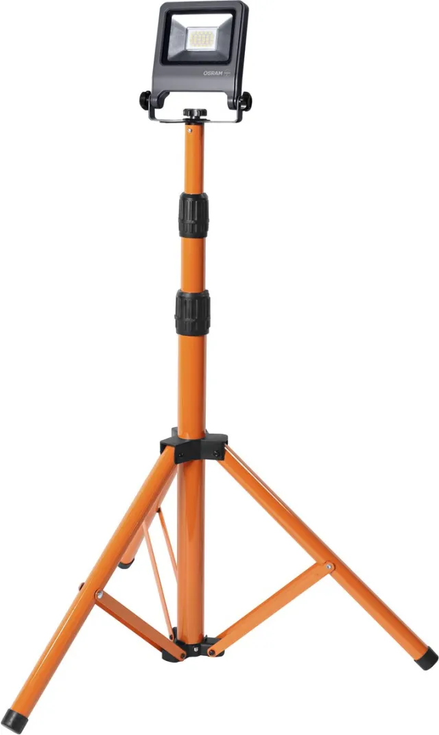 Osram LED werklamp statief 1x20W 840, 4000K koel wit, 1700 lm, IP65, hoogteverstelbaar 1,8 m, 360° Donkergrijs