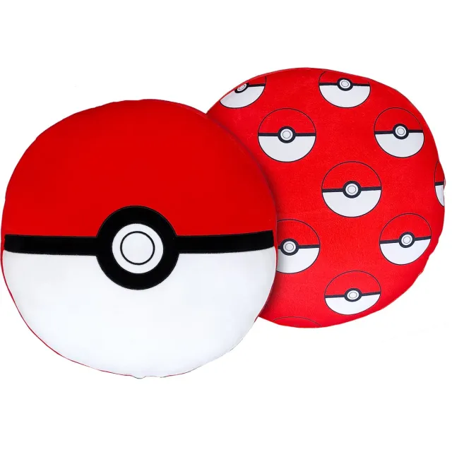 Pokémon Pokemon sierkussen Pokeball 40 cm rond Rood