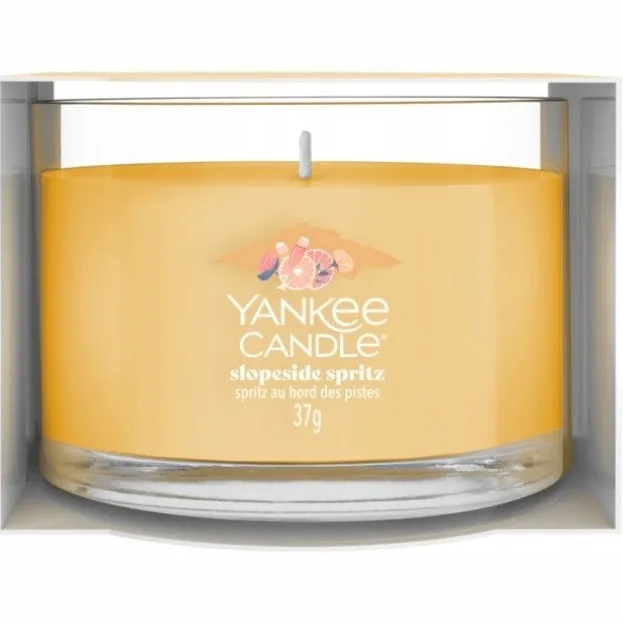Yankee Candle Filled Votive - Slopeside Spritz - 10 branduren - 1 stuk Geel