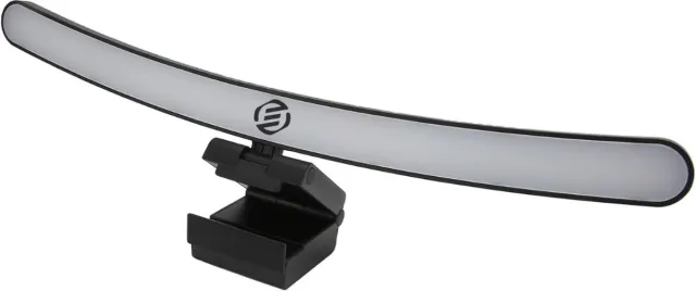 Equivera Monitor Lightbar - Monitor Light Bar - Monitor Lamp - Monitor Bar - Laptop Lamp - PC Lamp - Dimbaar - Thuiswerken, Kantoor, Gamen Zwart